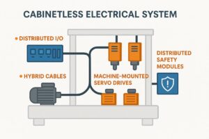 Cabinetless Electrical System: The Future of Machine Automation with Distributed Power, I/O & Drives