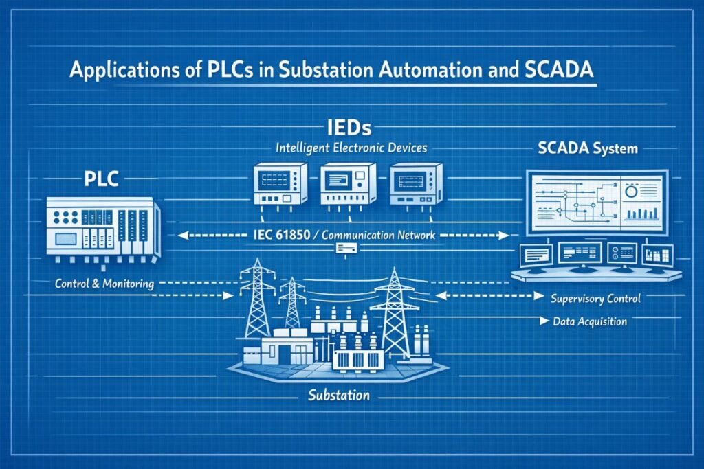 Applications of PLCs in Substation Automation and SCADA