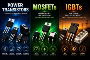 Power Transistors MOSFETs and IGBTs