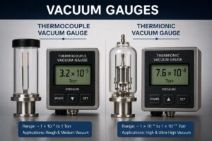 Thermocouple Vacuum Gauge and Thermionic Vacuum Gauge